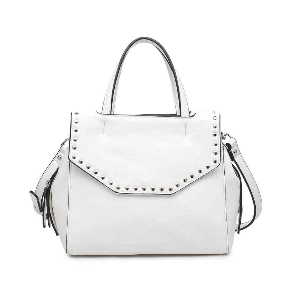 Urban Expressions Edison Women : Handbags : Satchel 840611147479 | White