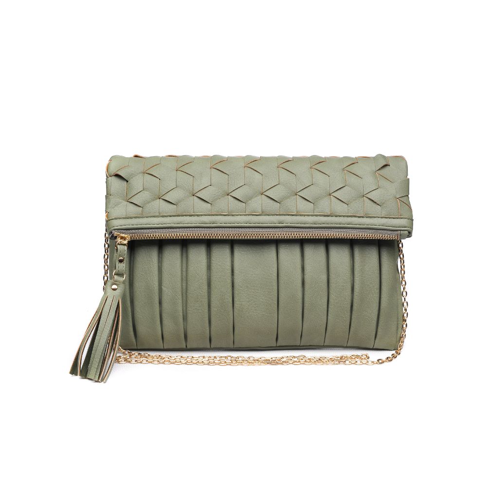 Urban Expressions Courtney Women : Clutches : Clutch 840611168467 | Light Olive
