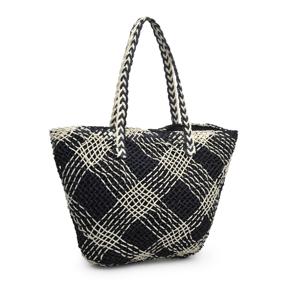 Urban Expressions Costa Women : Handbags : Tote 840611170163 | Black White