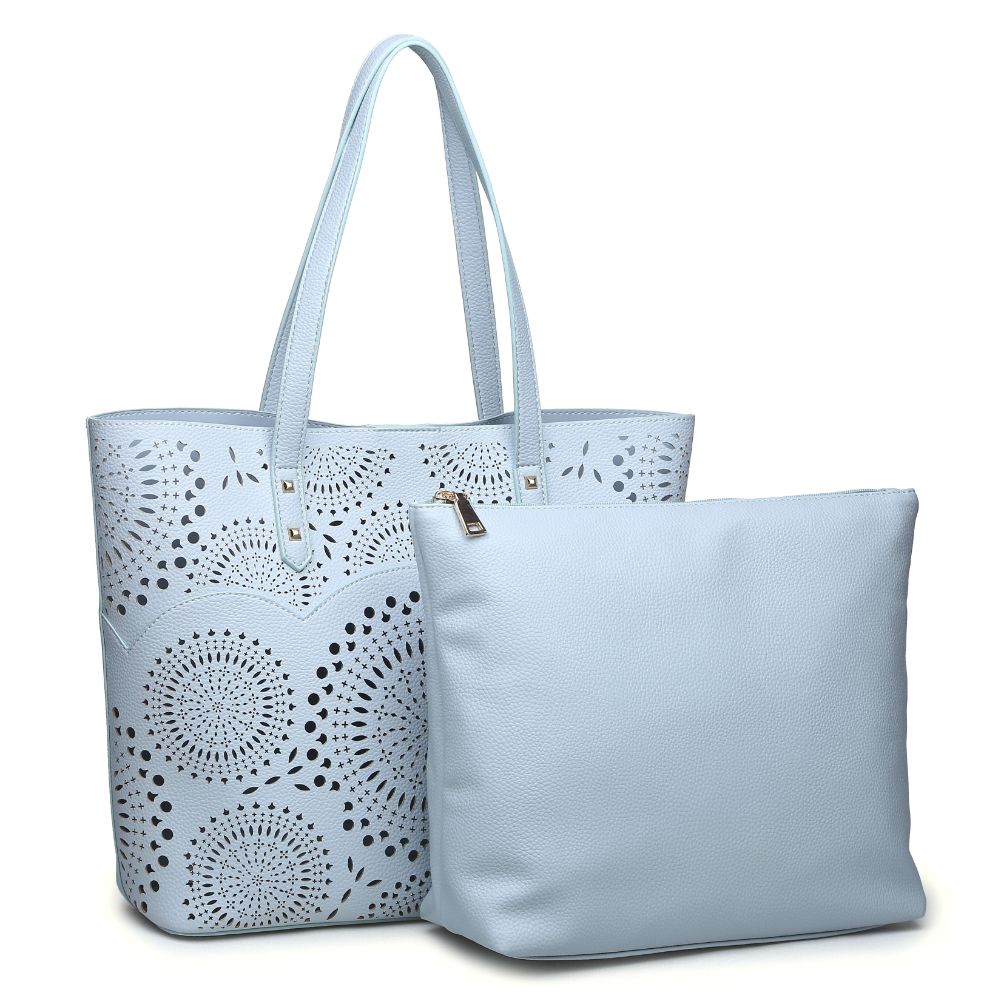 Urban Expressions Aubrey Women : Handbags : Tote 840611161949 | Light Blue