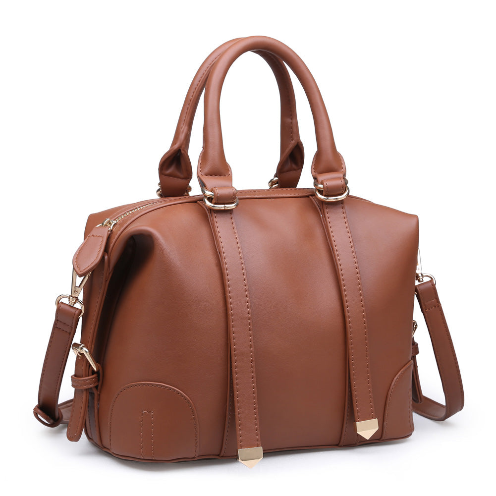 Urban Expressions Genevieve Women : Handbags : Satchel 840611155771 | Tan