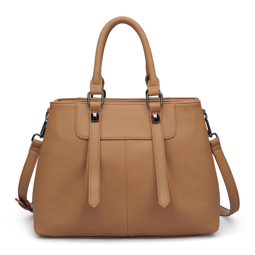 Urban Expressions Austin Women : Handbags : Satchel 840611150554 | Camel