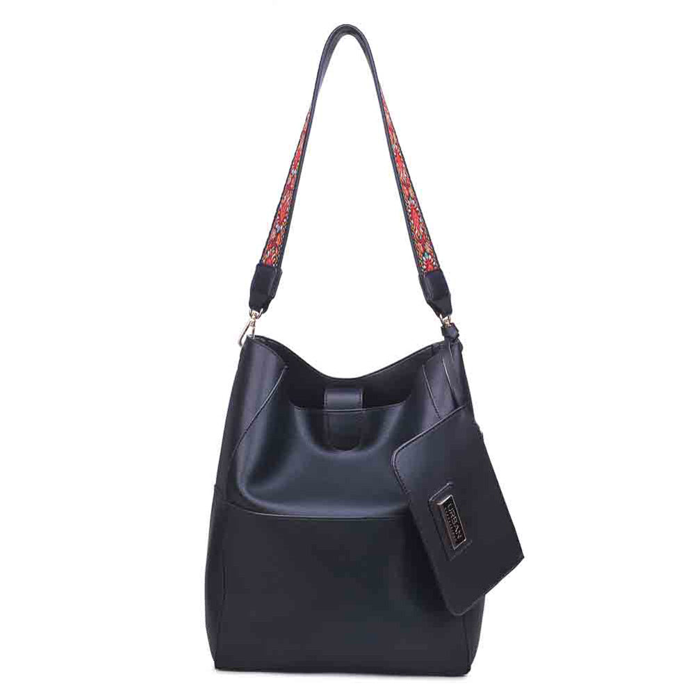 Urban Expressions Colombia Women : Handbags : Tote 840611127273 | Black