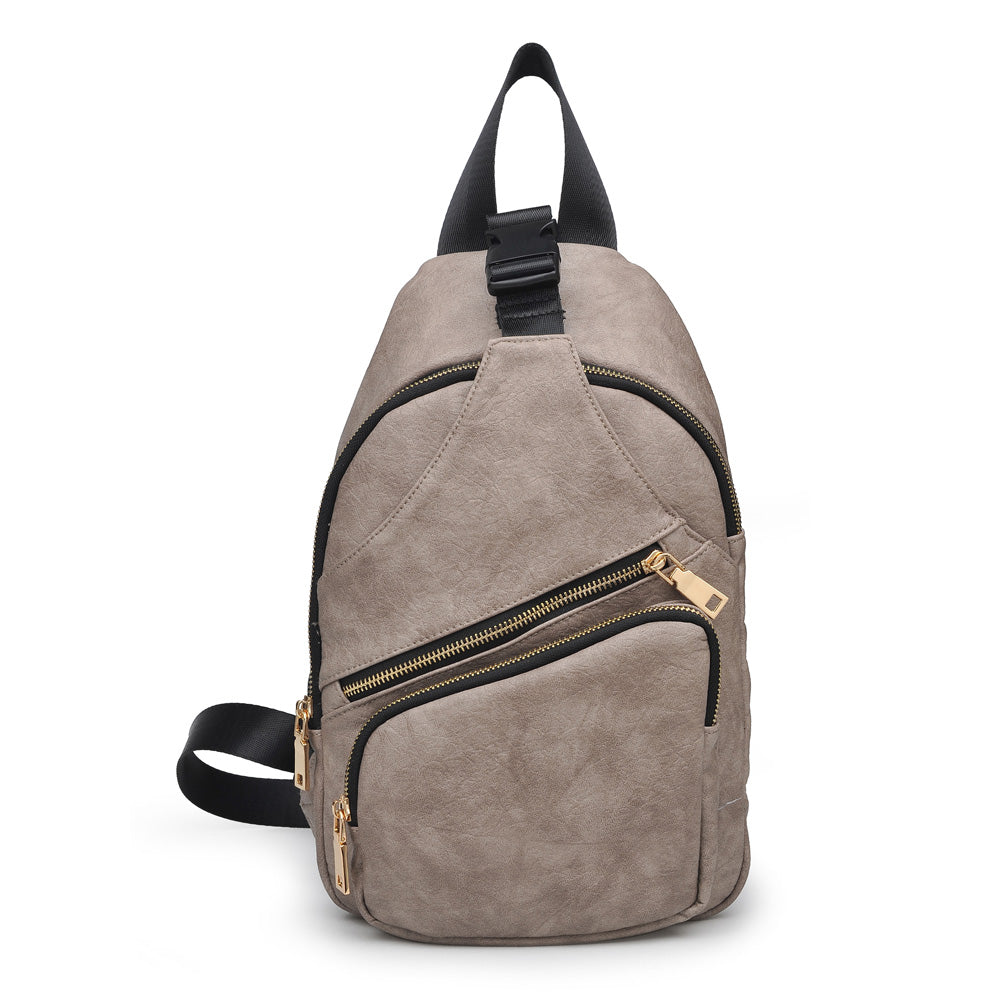 Urban Expressions Clark Women : Backpacks : Sling Backpack 840611151377 | Ash