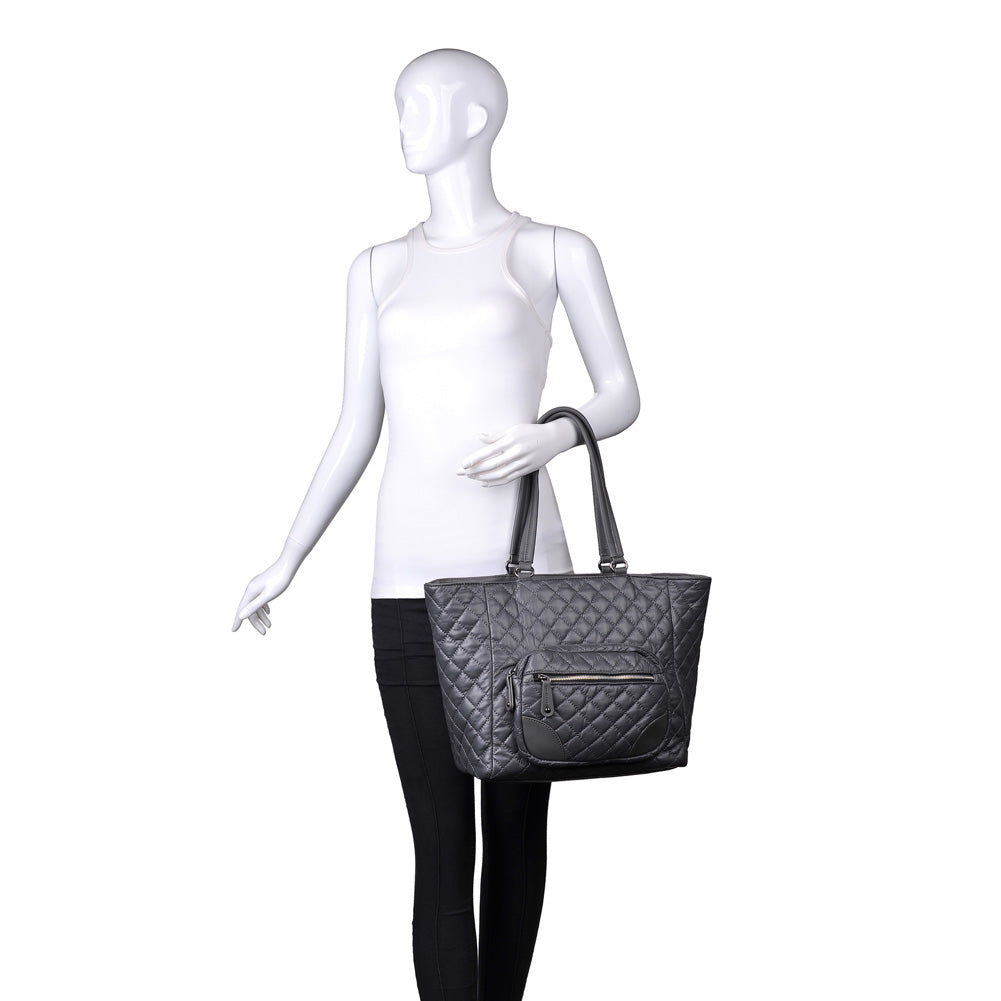 Urban Expressions Plank Women : Handbags : Tote 840611154699 | Grey