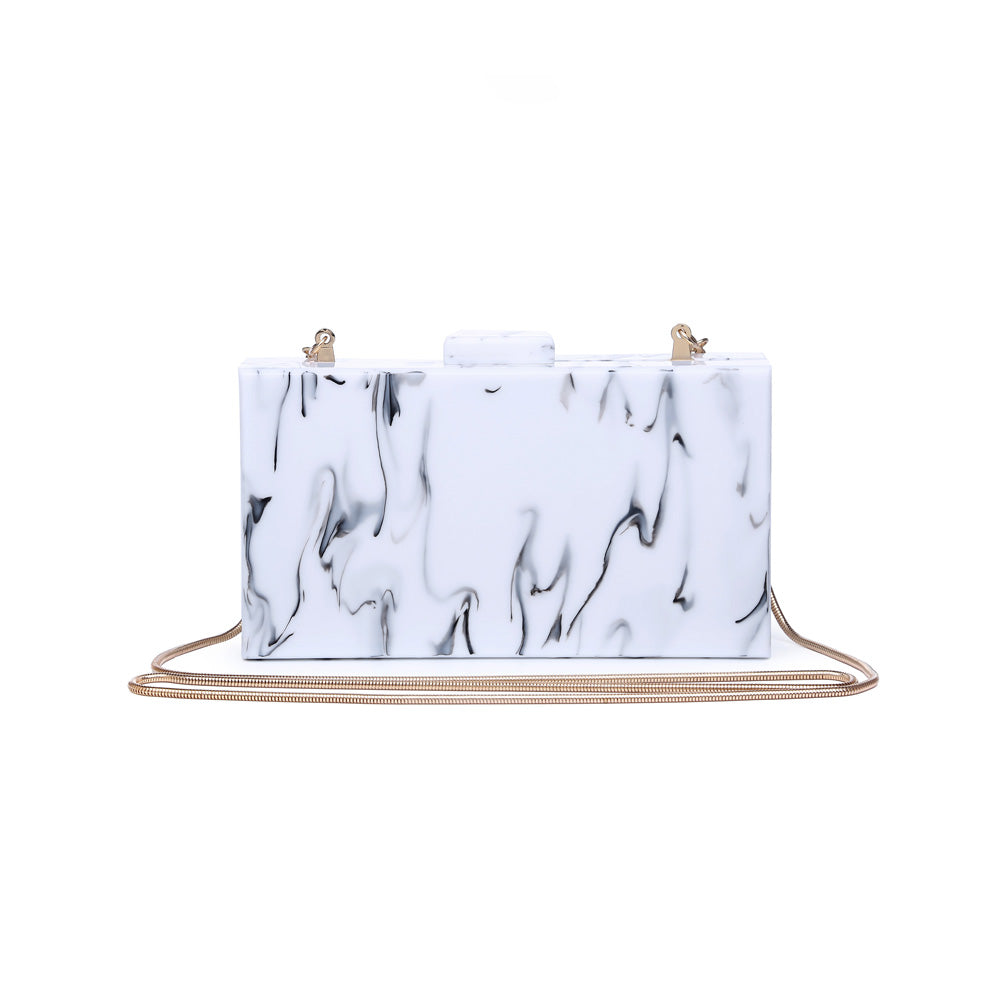 Urban Expressions Margot Women : Clutches : Evening Bag 840611162335 | Marble