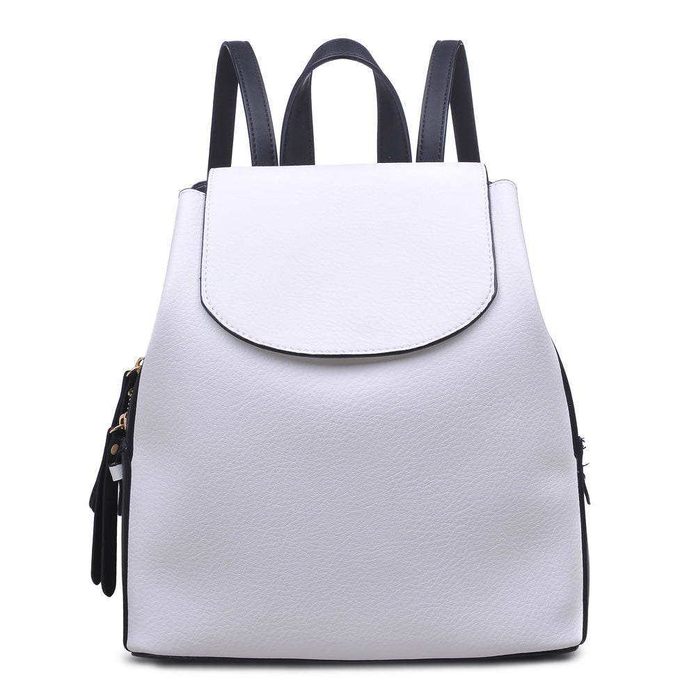 Urban Expressions Bliss Women : Backpacks : Backpack 840611128294 | White Black