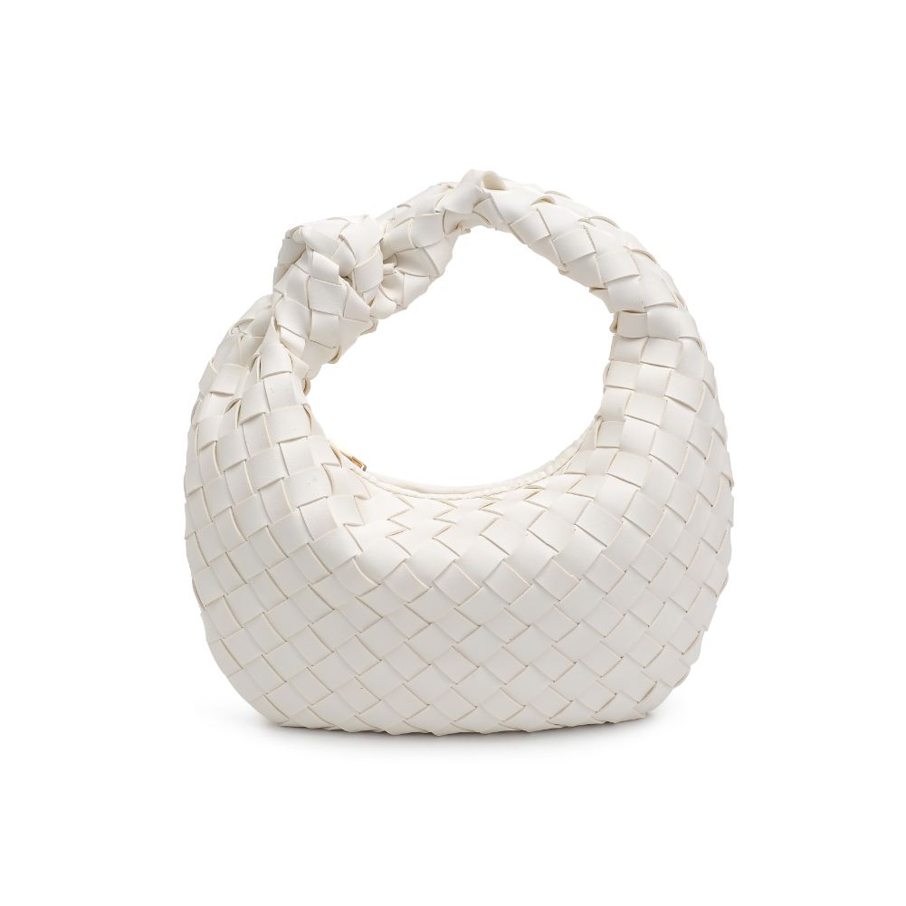 Urban Expressions Tracy - Woven Clutch 840611107794 View 5 | White