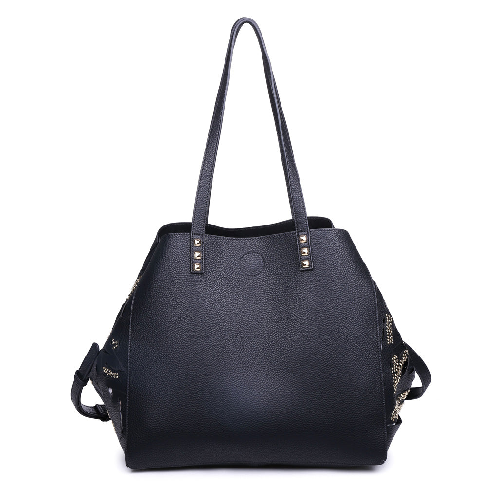Urban Expressions Aruba Women : Handbags : Tote 840611141637 | Black