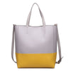 Urban Expressions Marlin Women : Handbags : Tote 840611161987 | Grey Mustard