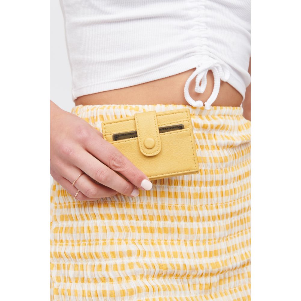 Woman wearing Buttercup Urban Expressions Lola Card Holder 818209018265 View 1 | Buttercup