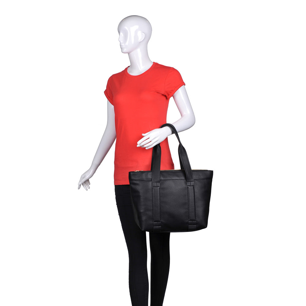 Urban Expressions Finn Women : Handbags : Tote 840611156037 | Black