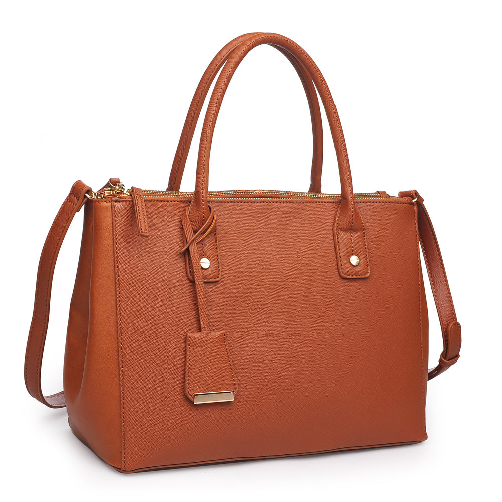 Urban Expressions Melina Women : Handbags : Satchel 840611152893 | Tan