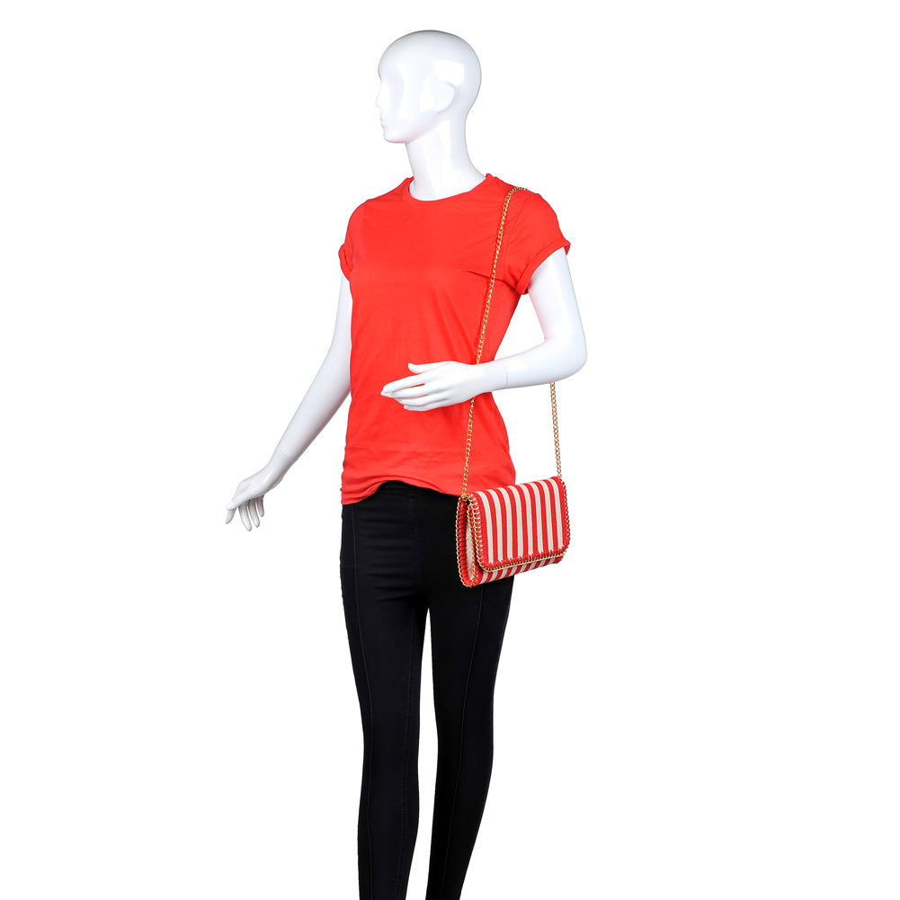 Urban Expressions Mona Women : Clutches : Clutch 840611145789 | Red