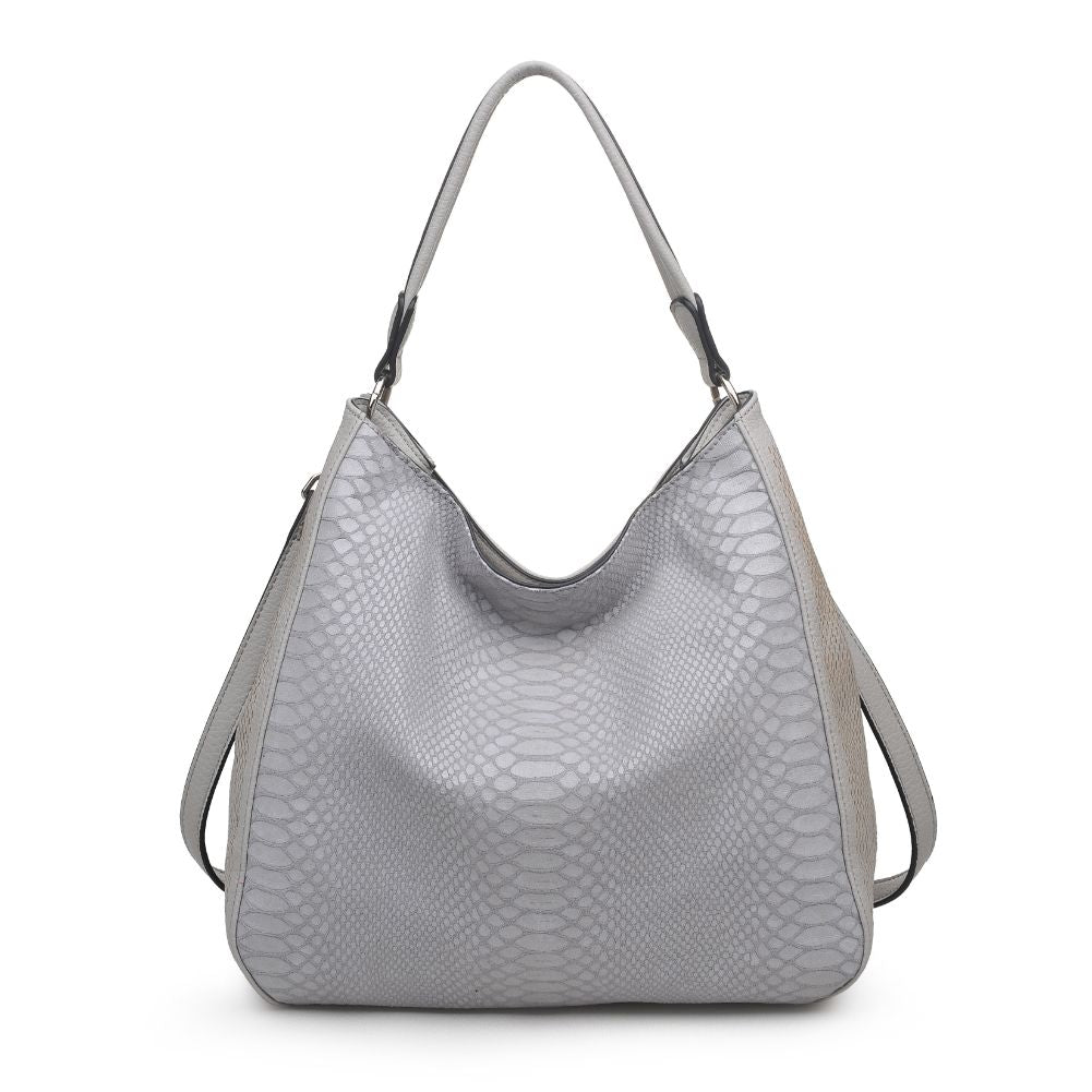 Urban Expressions Annette Women : Handbags : Hobo 840611171450 | Grey
