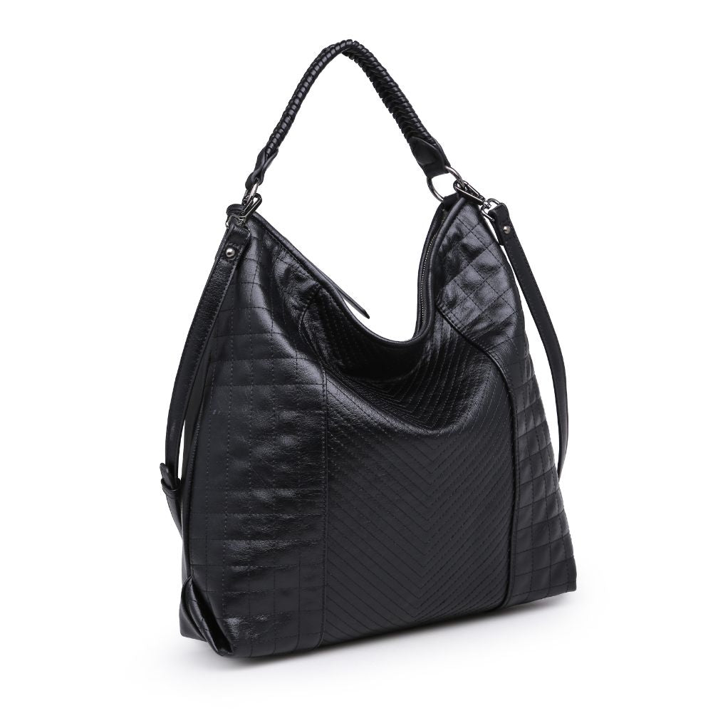 Urban Expressions Ashton Women : Handbags : Hobo 840611165985 | Black