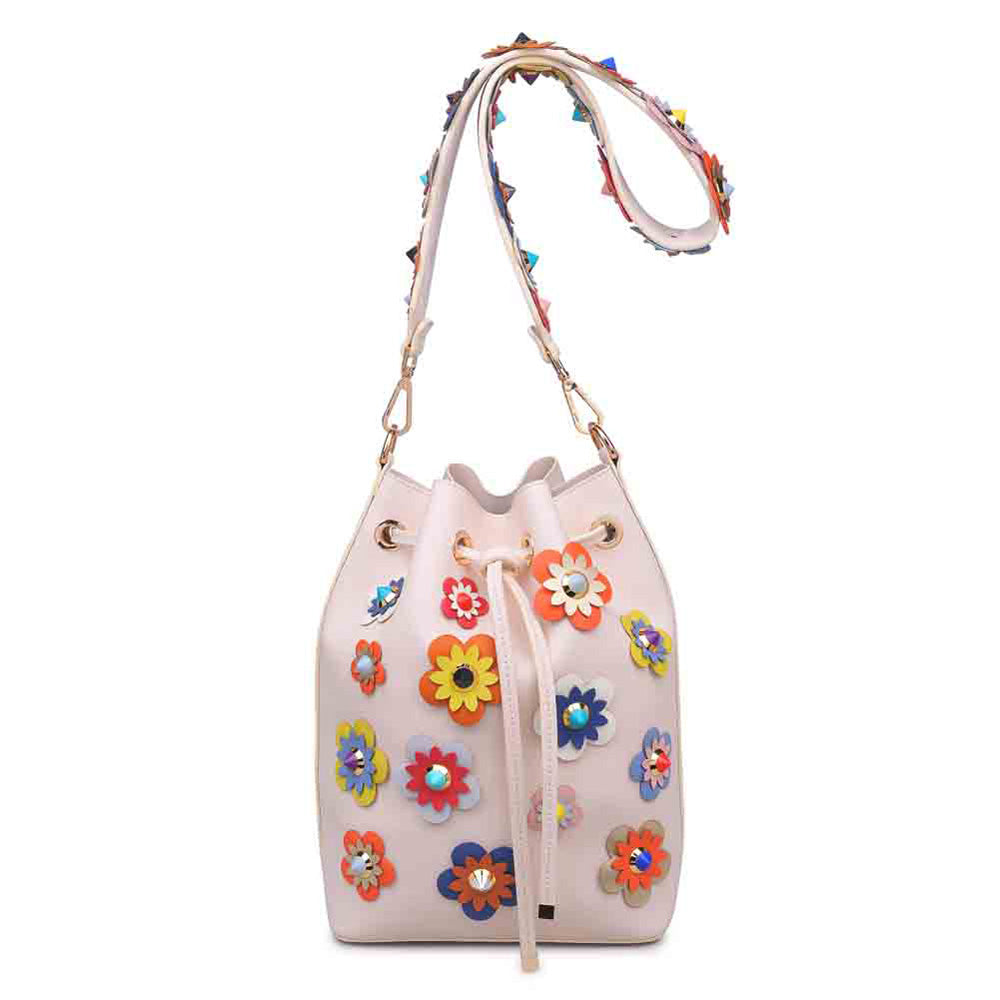 Urban Expressions Audrina Women : Handbags : Bucket 840611127754 | Cream