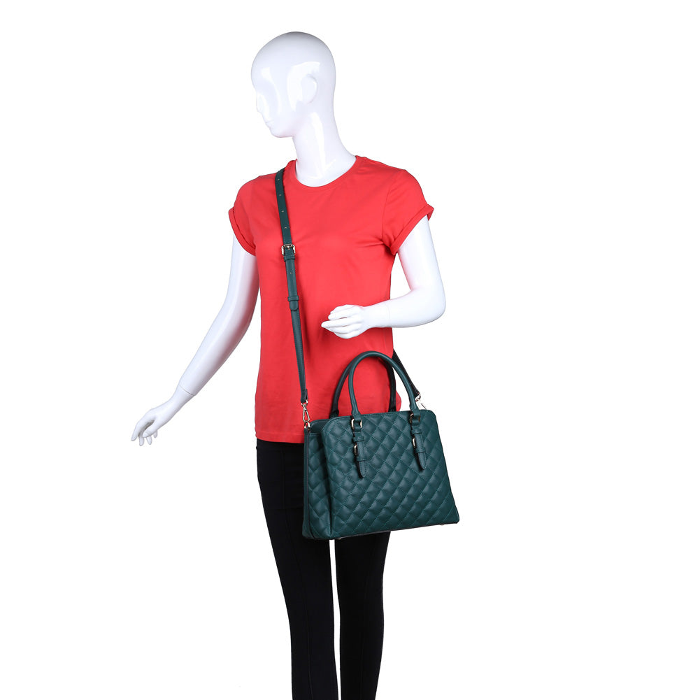 Urban Expressions Clayton Women : Handbags : Satchel 840611153234 | Emerald
