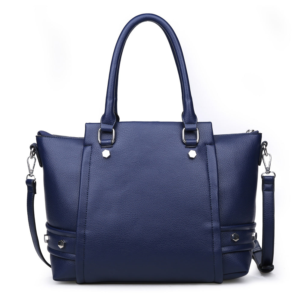 Urban Expressions Frankie Women : Handbags : Satchel 840611149565 | Navy