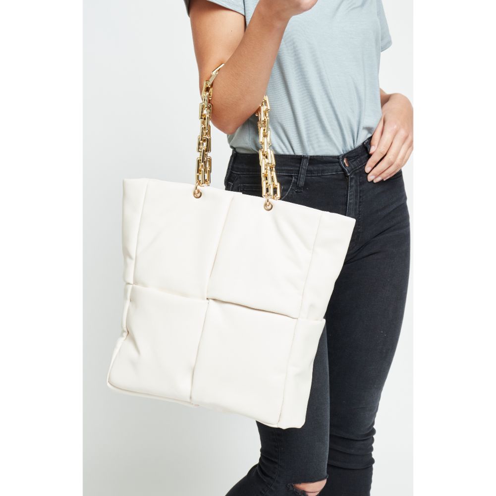 Urban Expressions Zoe Women : Handbags : Tote 840611178589 | White