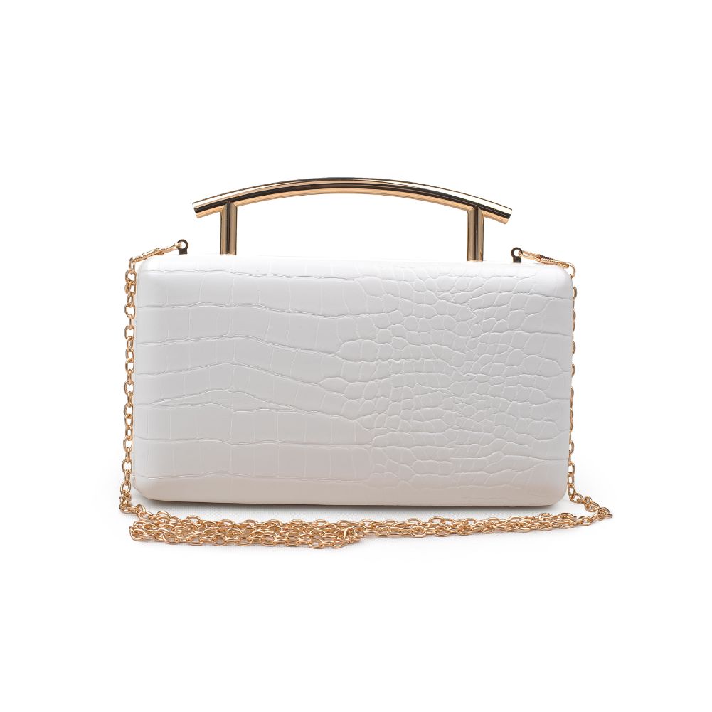 Urban Expressions Claudette Women : Clutches : Evening Bag 840611171771 | Ivory