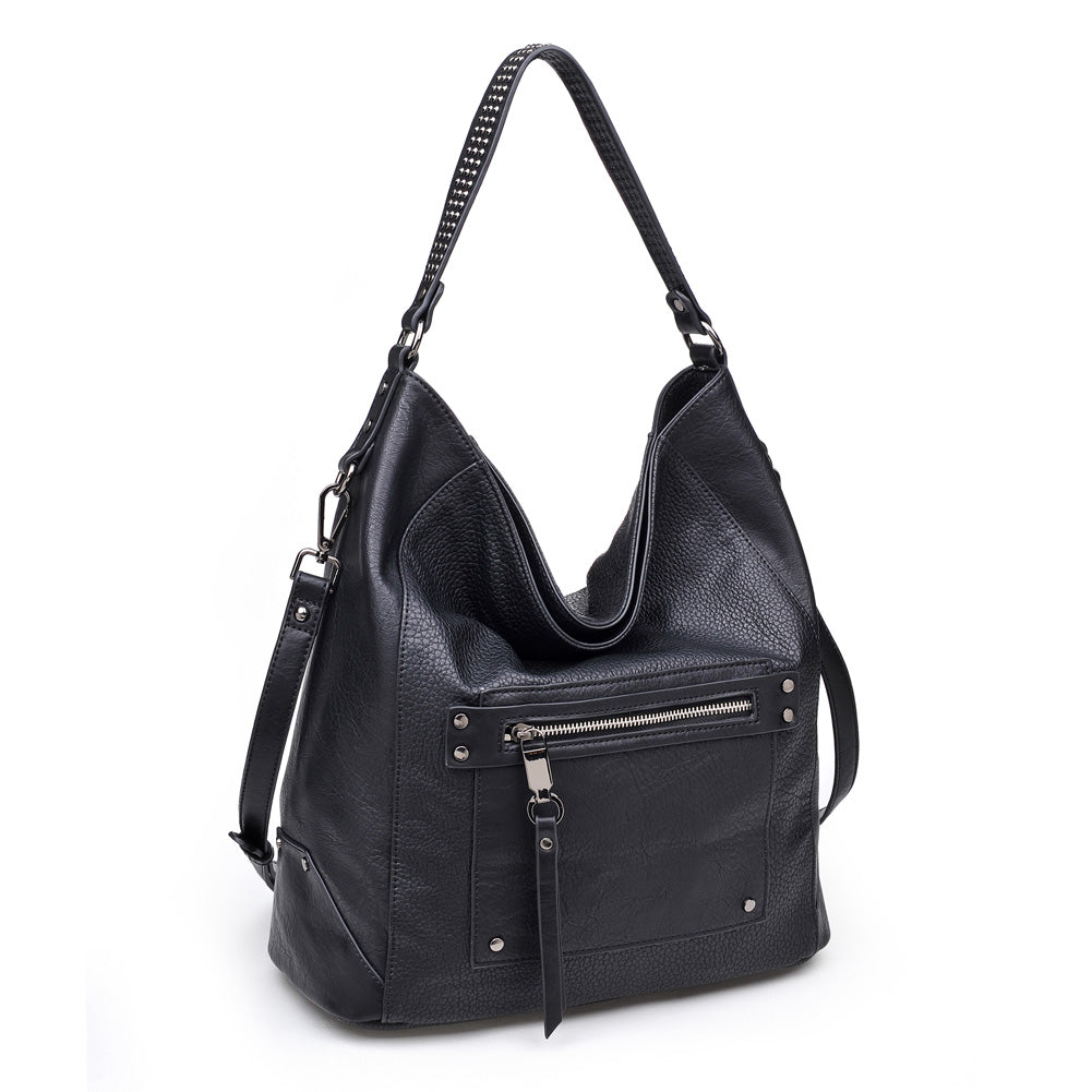 Urban Expressions Cayson Women : Handbags : Hobo 840611156082 | Black