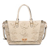 Urban Expressions Paris Women : Handbags : Satchel 840611146984 | Cream