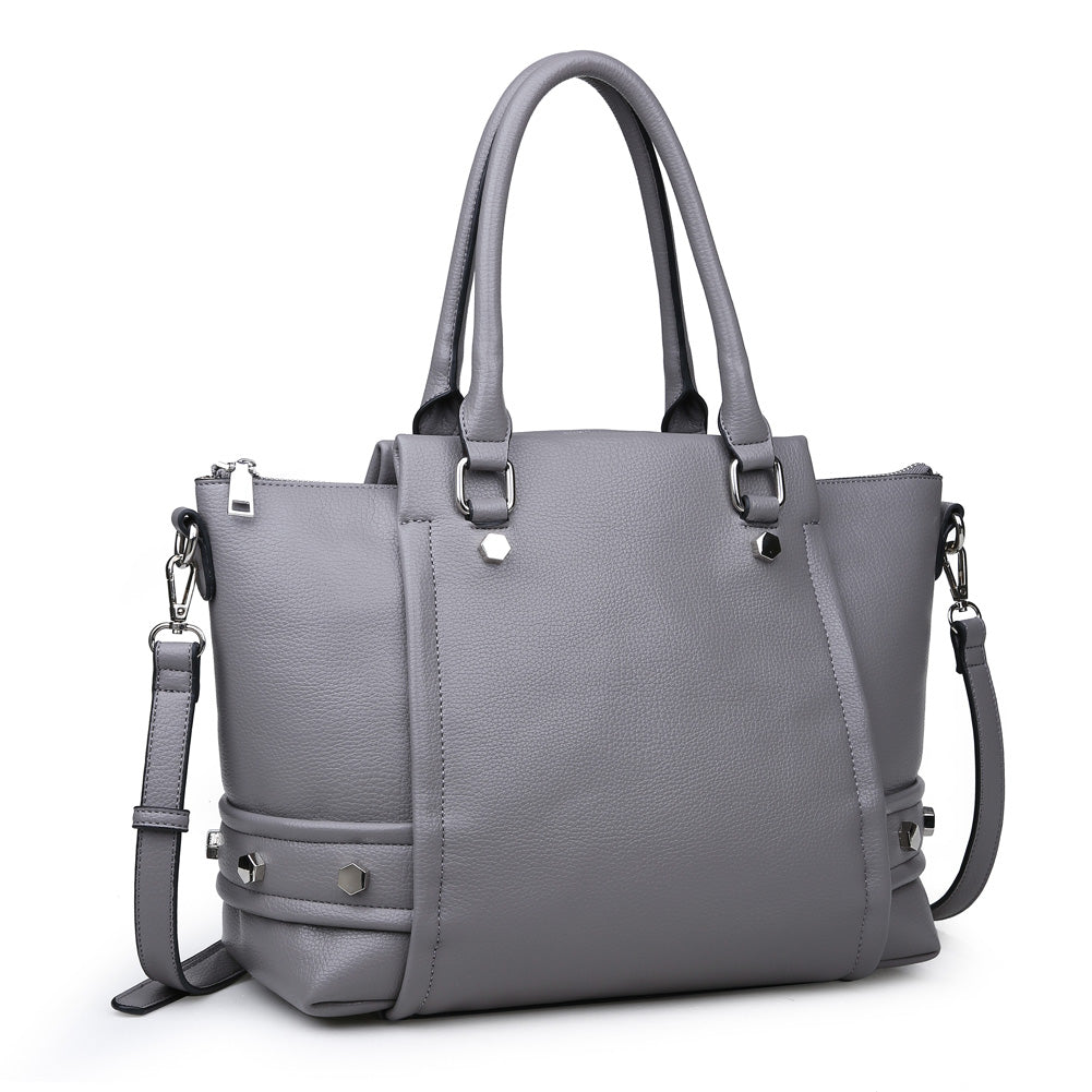 Urban Expressions Frankie Women : Handbags : Tote 840611149541 | Grey