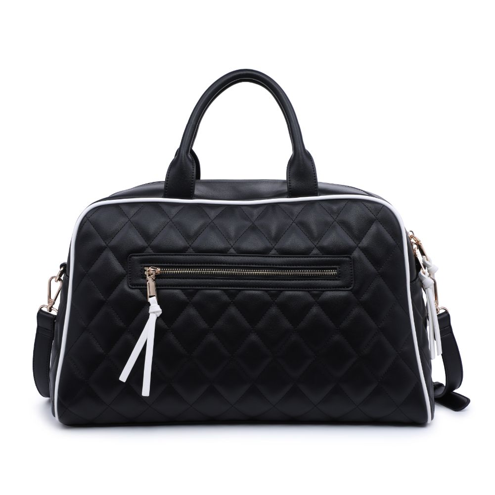 Urban Expressions Philippa Women : Handbags : Weekender 818209011402 | Black