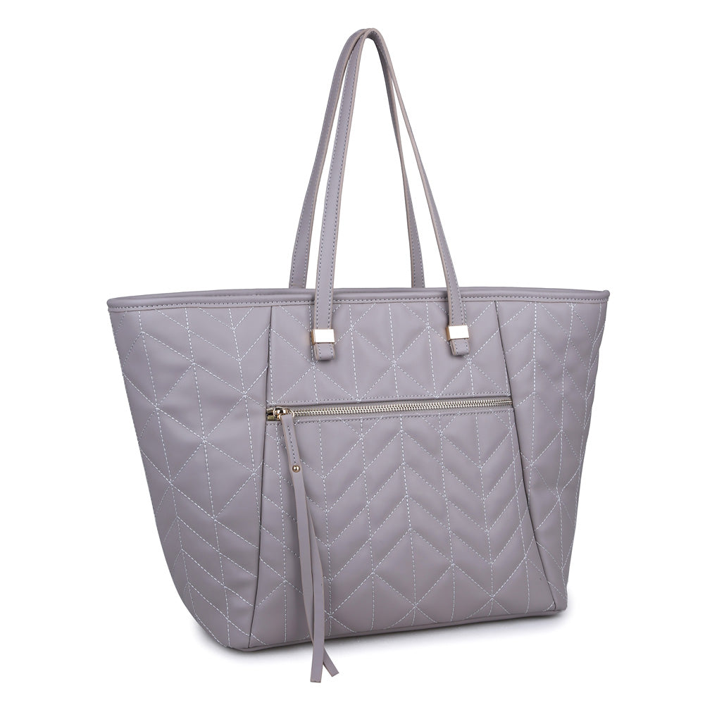 Urban Expressions Samantha Women : Handbags : Tote 840611149954 | Grey