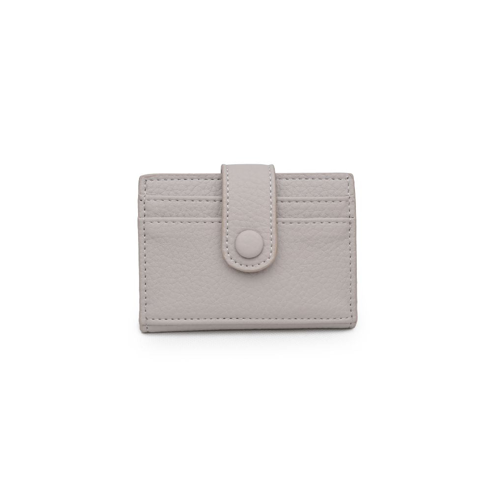Urban Expressions Lola Card Holder 840611164827 View 1 | Dove Grey