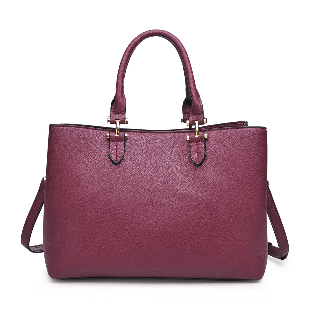 Urban Expressions Liverpool Women : Handbags : Satchel 840611153425 | Burgundy