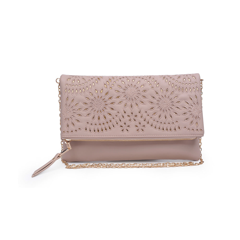 Urban Expressions Ellington Embroidered Women : Clutches : Clutch 840611159410 | Natural