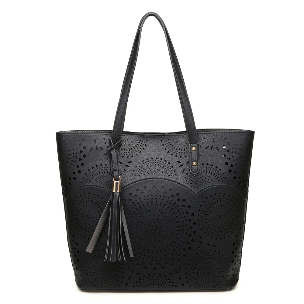 Urban Expressions Aubrey Women : Handbags : Tote 840611140852 | Black