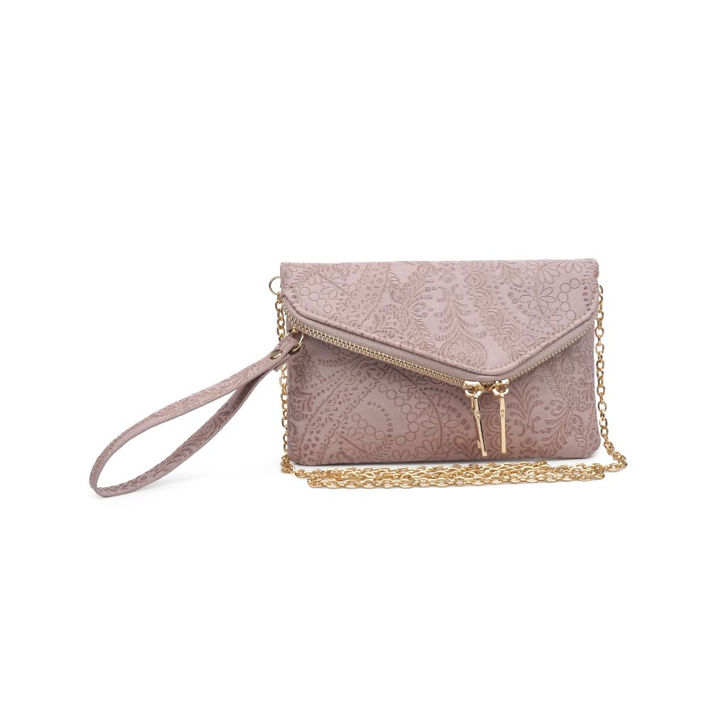 Urban Expressions Lucy Floral Women : Clutches : Wristlet 840611164315 | Rose Gold