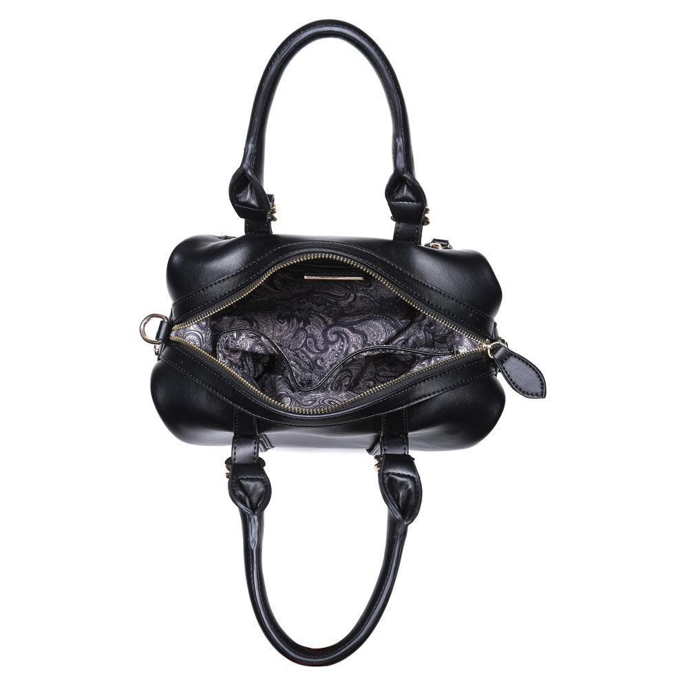 Urban Expressions Genevieve Women : Handbags : Satchel 840611155740 | Black