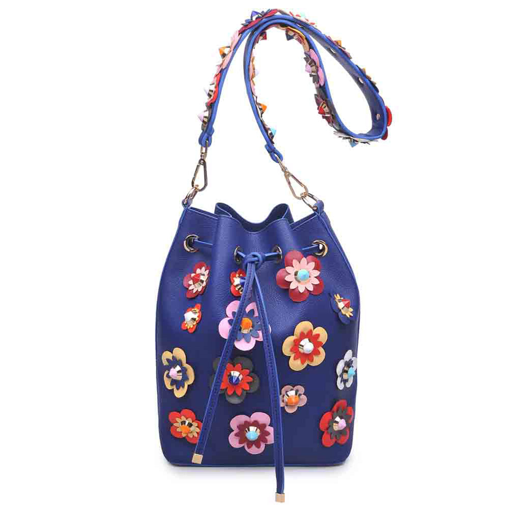 Urban Expressions Audrina Women : Handbags : Bucket 840611127747 | Navy