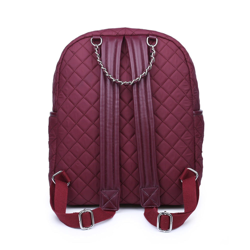Urban Expressions Hustle Women : Backpacks : Backpack 840611154996 | Burgundy