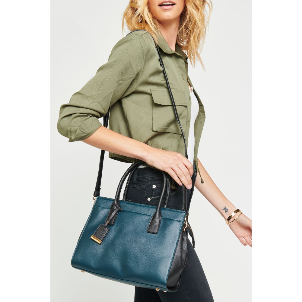 Urban Expressions Delancey Women : Handbags : Satchel 840611153616 | Emerald