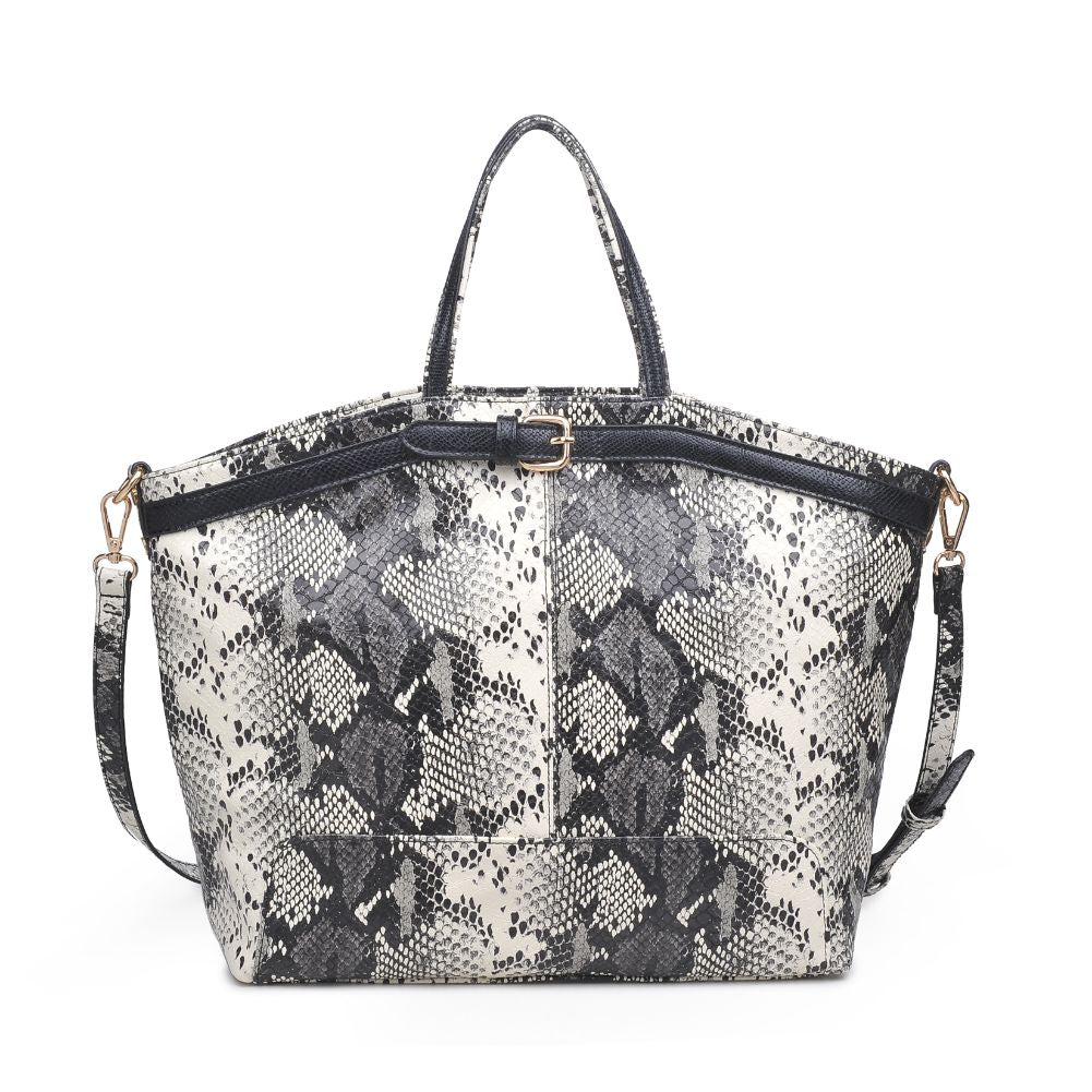 Urban Expressions Simone Women : Handbags : Tote 840611171849 | Black White