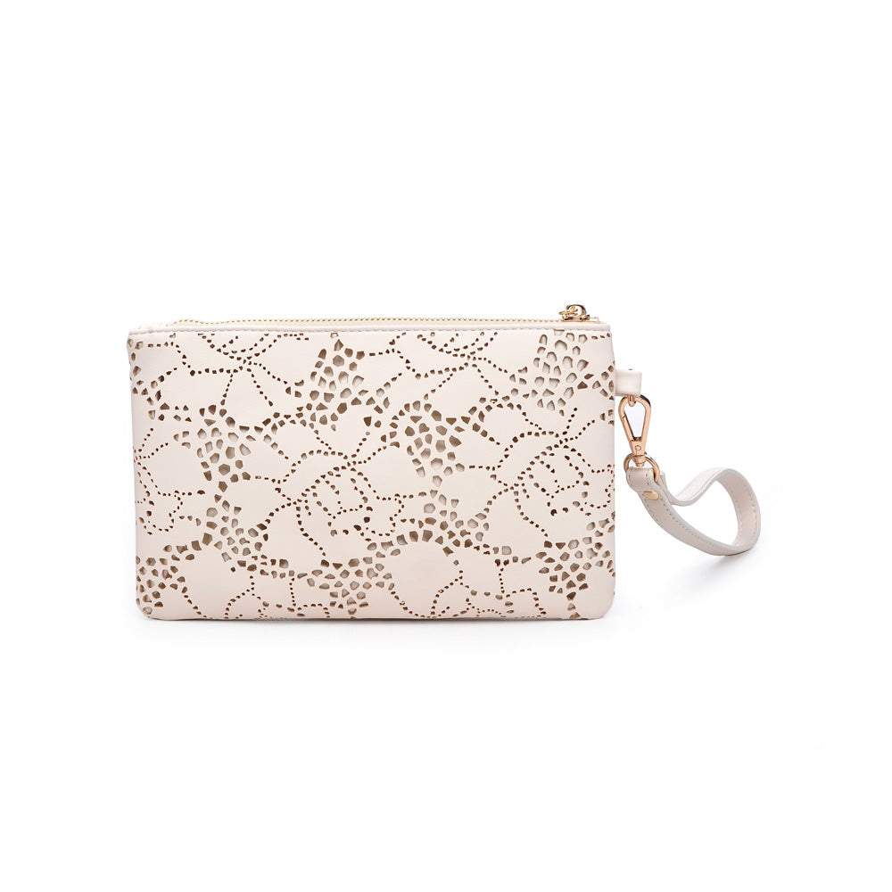 Urban Expressions Peony Women : Clutches : Wristlet 840611159366 | Ivory