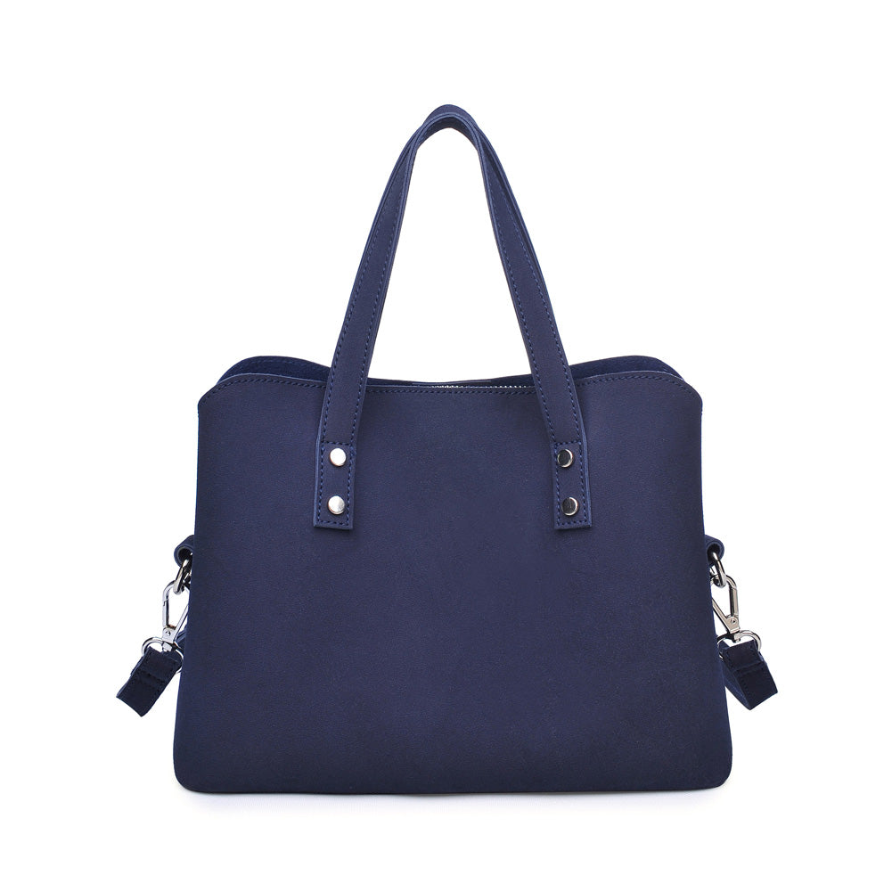 Urban Expressions Karina Women : Handbags : Satchel 840611139122 | Navy