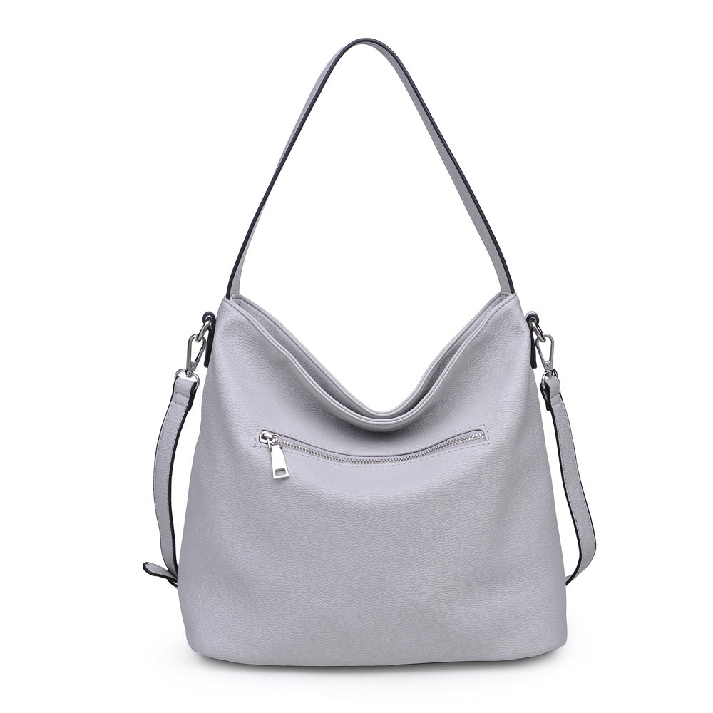 Urban Expressions Paige Women : Handbags : Hobo 840611160119 | Grey