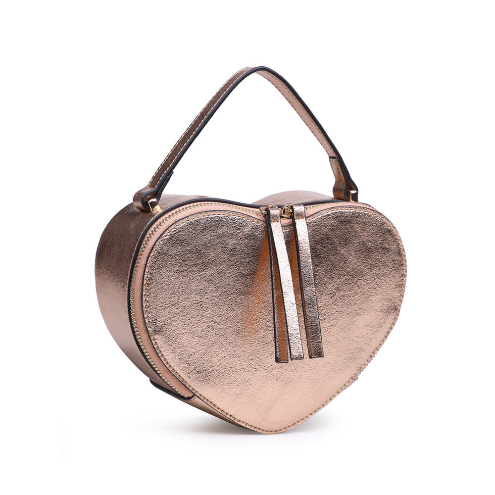 Urban Expressions Amor Women : Cosmetic : Make Up Bag 840611150080 | Rose Gold