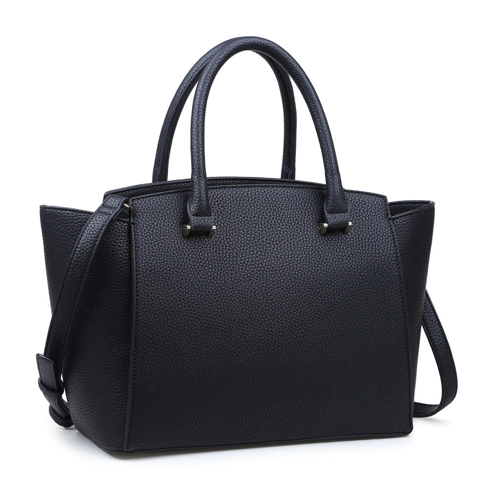 Urban Expressions Langley Women : Handbags : Satchel 840611149572 | Black