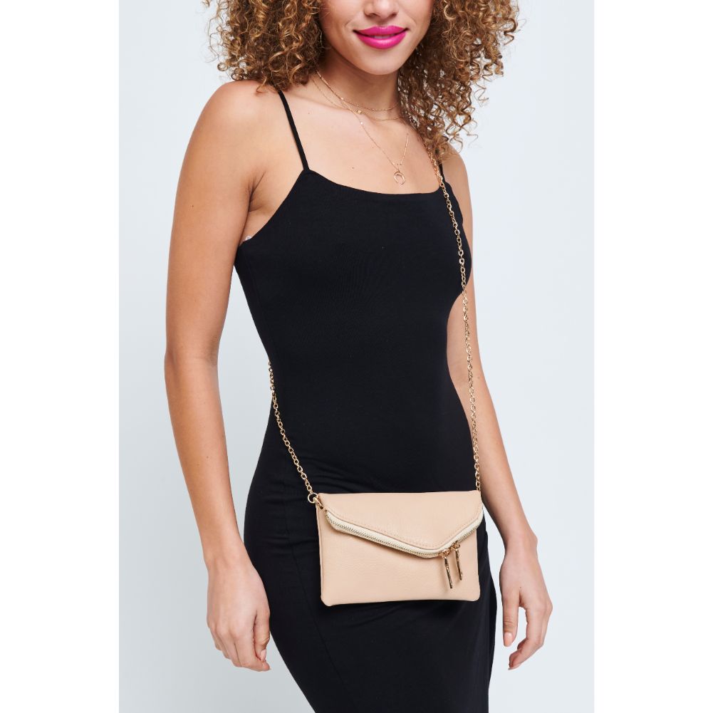 Woman wearing Natural Urban Expressions Lucy Wristlet 700355470649 View 1 | Natural