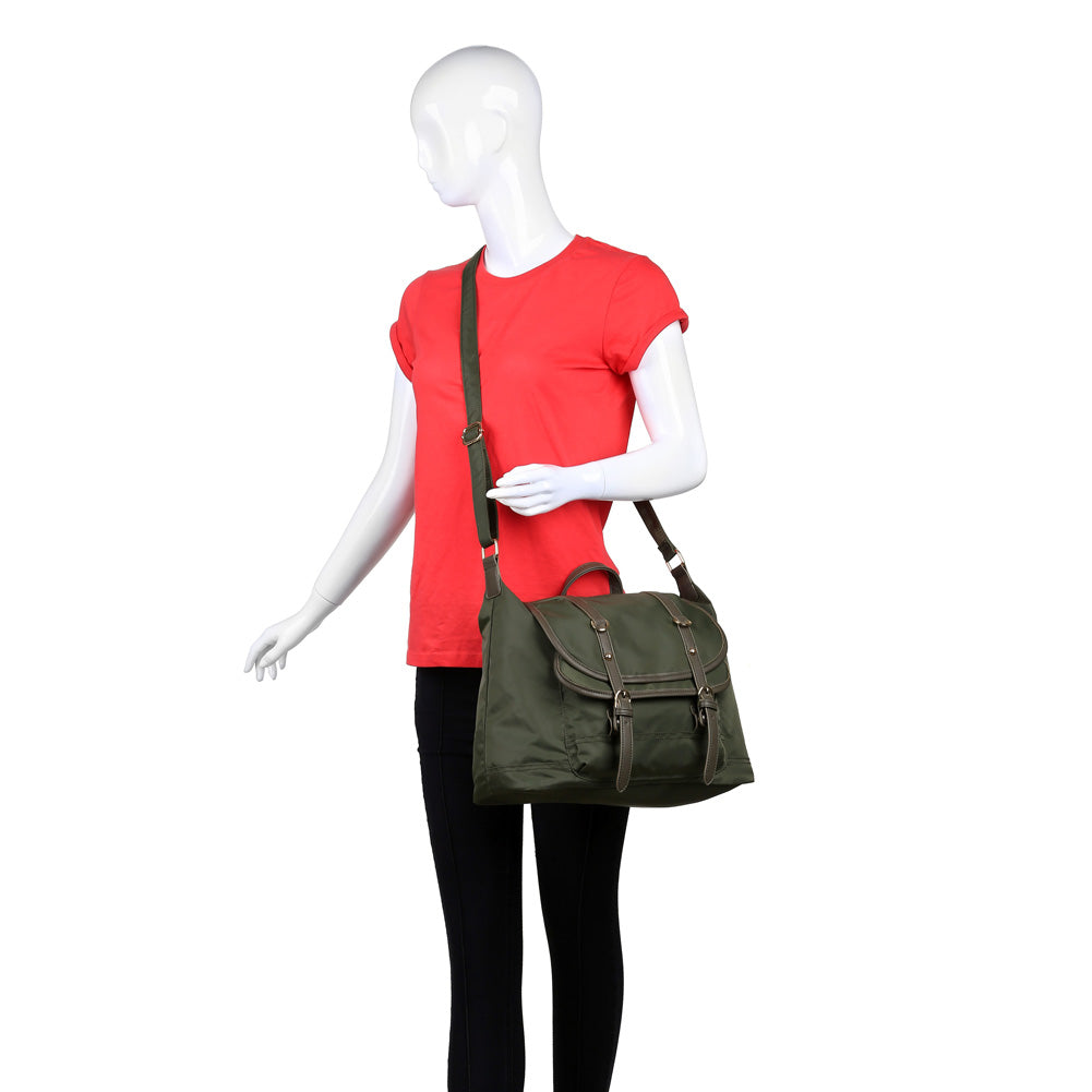Urban Expressions Tango Women : Handbags : Messenger 840611154958 | Olive