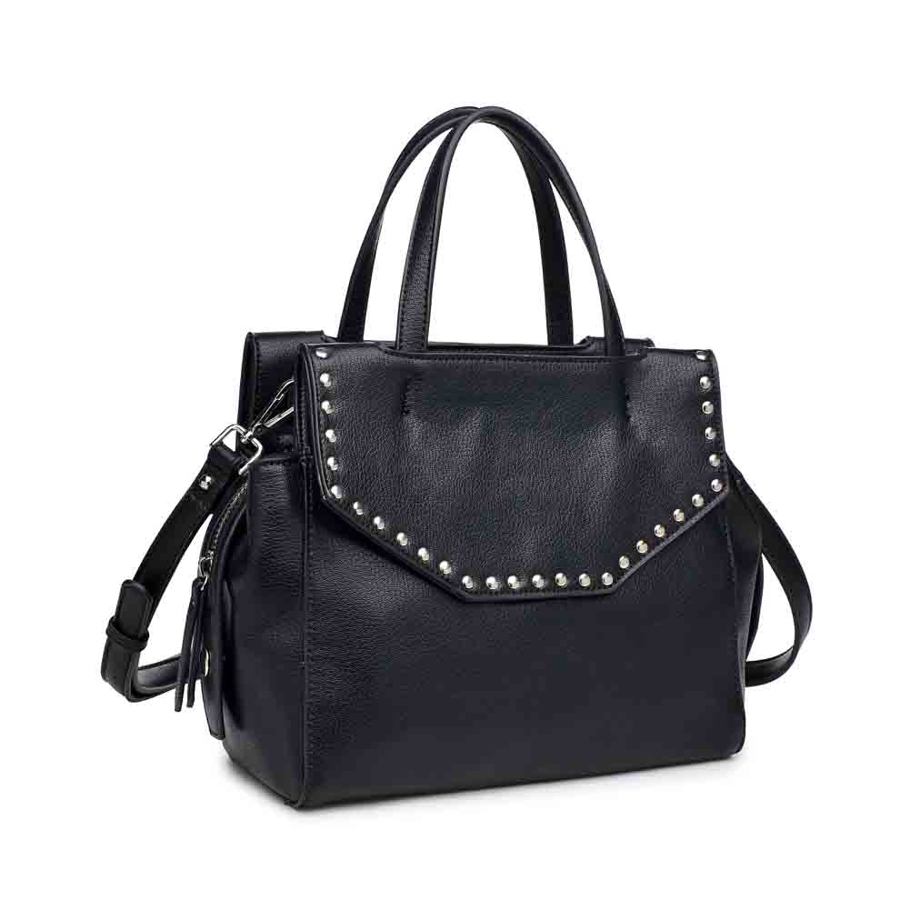Urban Expressions Edison Women : Handbags : Satchel 840611147462 | Black