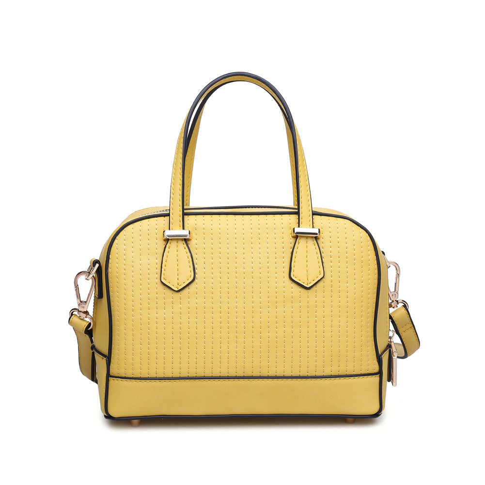 Urban Expressions Rue Women : Handbags : Satchel 840611144935 | Mustard