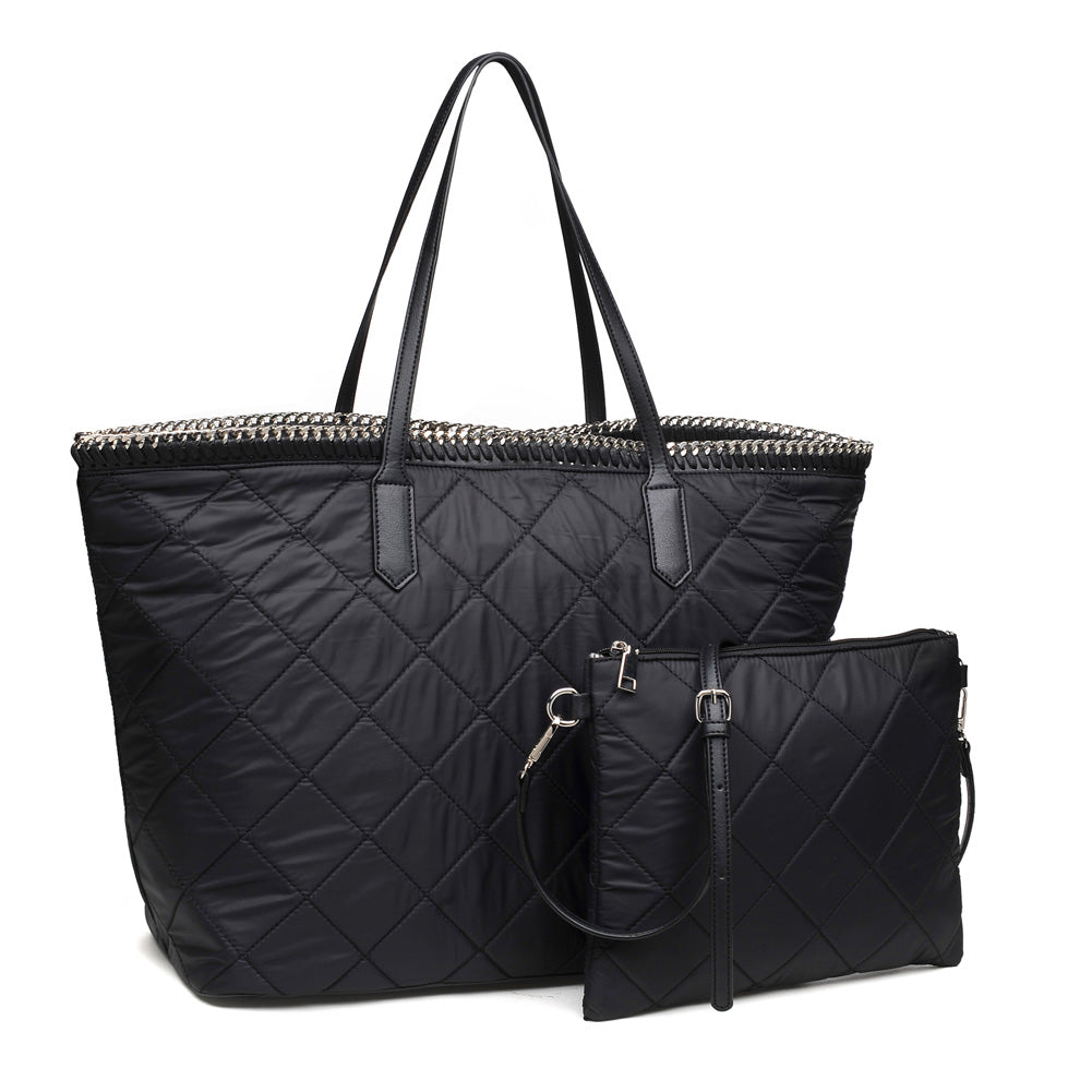 Urban Expressions Rush Women : Handbags : Tote 840611156532 | Black